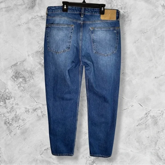 rag & bone Blue Boyfriend Jeans - Picture 6 of 15